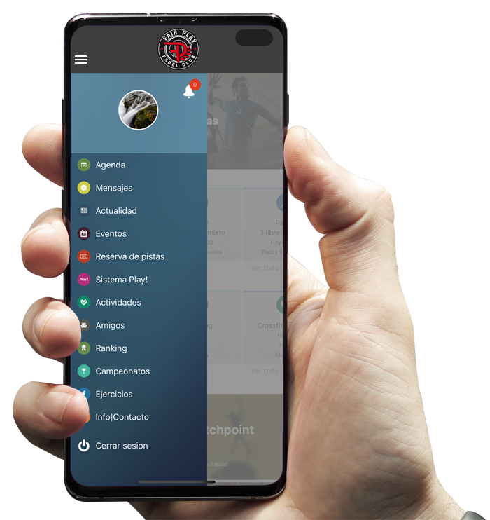 App Móvil Fair Play Pádel Club